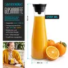 Arendo Glaskaraffe mit Deckel, 1,7 L, Wasserkaraffe, Produktbild-Vorschau 2