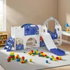 UISEBRT 9-in-1 Kinderrutsche mit Klettergerüst - Produktbild-Vorschau 8