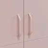 Lendo Online Armoire Vestiaire 90x50x180 cm Métal Rose Voir les images du produit 7