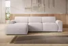 AX LIVING Canapé forme L Didim mini creme 310 cm de large, Voir les images du produit 2