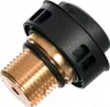 A close-up studio shot of a Kärcher safety cap for a steam cleaner. Voir les images du produit