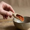 Nabierak czerpak drewniany bukowy surowy mały do przypraw Podgląd zdjęcia produktu 5