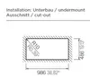 Schock Einbauspüle Signus D-100L U Stone Unterbau inkl. Produktbild-Vorschau 5