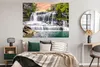 MuchoWow® Poster Wasserfall - Wasser - Steine - Pflanzen - Produktbild-Vorschau 4