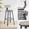 VASAGLE Barhocker, 2er Set, Barstühle, Küchenstühle, mit Produktbild-Vorschau 1