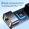 Qost - USB-C Naar Ethernet - Lan Netwerk Adapter - USB C To Productafbeelding-voorbeeld 3