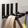OHIYO Klappbare Kleiderhaken 6er Set aus Aluminium Produktbild-Vorschau 5