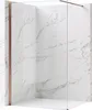 Parete Doccia Rea Flexi Transparent 110 Brush Copper Anteprima dell’immagine prodotto 1
