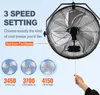 SucceBuy 57 cm Oszillierender Wandventilator 3 Produktbild-Vorschau 3