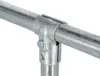 A close-up shot of a metal pipe fitting on a white background. Produktbild-Vorschau