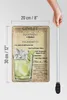 Blechschild Alkohol 20x30cm Gimlet Equipment ingredients Produktbild-Vorschau 6