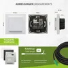 Heatit Termostat Z-Wave do ogrzewania podłogowego TRM7 Podgląd zdjęcia produktu 6