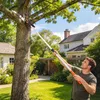Teleskop-Astsäge 2-in-1 mit Astschere, Baumschere Baumsäge Produktbild-Vorschau 1