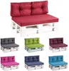 Coussins pour palettes PPF (dossier 120x40 piqué, citron Voir les images du produit 1