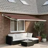 vidaXL Tissu de remplacement pour store, marron, 300 x 250 Voir les images du produit 1