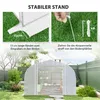 Serra Outsunny 6 x 3 x 2 m in plastica con 8 finestre, Anteprima dell’immagine prodotto 7