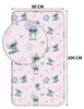 Obliečka Lilo a Stitch ružová, 90x200x25 cm Náhľad obrázku produktu 8