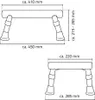 RIDDER Stolička do vane biela 150 kg A0102601 Náhľad obrázku produktu 16