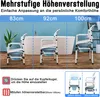 ACXIN komodové křeslo s hliníkovým víkem Bezpečné, WC rám Náhled obrázku produktu 3