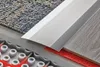 Listwa ochronna aluminiowa owalna z ryflem 100mm klejona Podgląd zdjęcia produktu 3