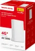 The image shows the retail packaging of a MERCUSYS AC1200 Dual Band 4G+ Cat 6 Gigabit Router. Náhľad obrázku produktu