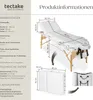 tectake® 3 Zonen Massageliege Somwang Breite 70 cm, Produktbild-Vorschau 5