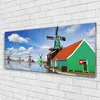 Glasbilder 125x50 Wandbild Druck auf Glas Haus Architektur Produktbild-Vorschau 2