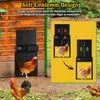 Jayseuw Porta per polli automatica solare con modalità Anteprima dell’immagine prodotto 2