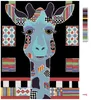Zuty - Malen nach Zahlen - GIRAFFE AUF SCHWARZEM Produktbild-Vorschau 3