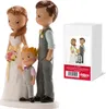 Hochzeitstorte Figur 16cm Mann und Junge Produktbild-Vorschau 6