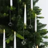 LED Weihnachtsbaumkerzen mit 12 Kristallkugel Haken,12 Produktbild-Vorschau 1