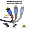 8K Black Ultra High Speed HDMI Kabel - Schwarz/Blau - 2m Produktbild-Vorschau 4