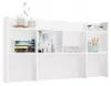 Dostawka do biurka 130 cm CULLMAN - biała Podgląd zdjęcia produktu 2