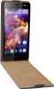 Flip Case für Wiko Highway 4G schwarz ultra slim Produktbild-Vorschau 2