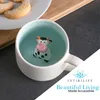 Intirilife Kaffeetasse 3D Teetasse mit Kuh - 300 ml Produktbild-Vorschau 2