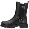 Rieker Damen Chelsea Boot Stiefelette Schnalle Riemen Produktbild-Vorschau 9