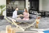 Lounge Bed anthracite - Schwebebett für den Garten Produktbild-Vorschau 5