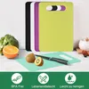 set di 5 taglieri in plastica antiscivolo BPA free 29x19cm Anteprima dell’immagine prodotto 4