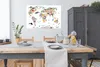 MuchoWow® Poster Weltkarte - Kinder - Tiere 120x90 cm - Produktbild-Vorschau 3