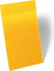 DURABLE Neodym-Magnettaschen A4 hoch 10 St., gelb 174704 Produktbild-Vorschau 1