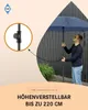 FARE 8185 Sonnenschirm M Ø180cm nachtblau neigbar Produktbild-Vorschau 6