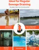 Pompe submersible VEVOR 1500 W, 21000 l/h, pompe à eau sale Voir les images du produit 4