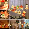 A collage of images showing various Christmas-themed LED lights in different settings, including close-ups and lifestyle shots. Produktbild-Vorschau