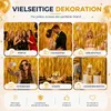 Lametta Vorhang gold - 200 x 100 cm - Glitzervorhang für Produktbild-Vorschau 4