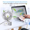 USB ventilátor,  kancelářský ventilátor, tichý mini Náhled obrázku produktu 3