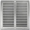 HACO NVM Lüftungsgitter mit Rahmen und Netz 150x150 mm aus Produktbild-Vorschau 1