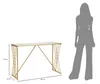 Konsola złota EASY, 120 x 40 x 80 cm Podgląd zdjęcia produktu 8