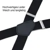 Herren Hosenträger Elastisch 50 mm, X-Form mit Starken Produktbild-Vorschau 2
