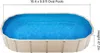 VEVOR Ovale Poolfolie, 500 x 300 x 120 cm, Innenfolie, Produktbild-Vorschau 8