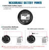 Batteriekapazitätsanzeige mit Voltmeter und Betriebsstundenzähler, LCD, IP67 Anteprima dell’immagine prodotto
